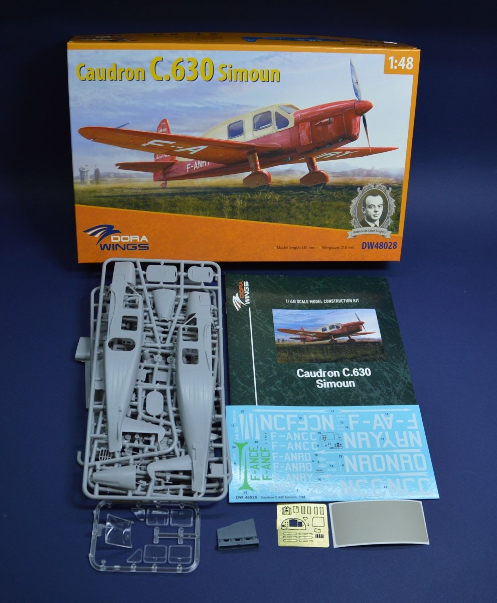 Dora Wings 48028 Caudron C.630 Simoun 1/48 – Bild 2
