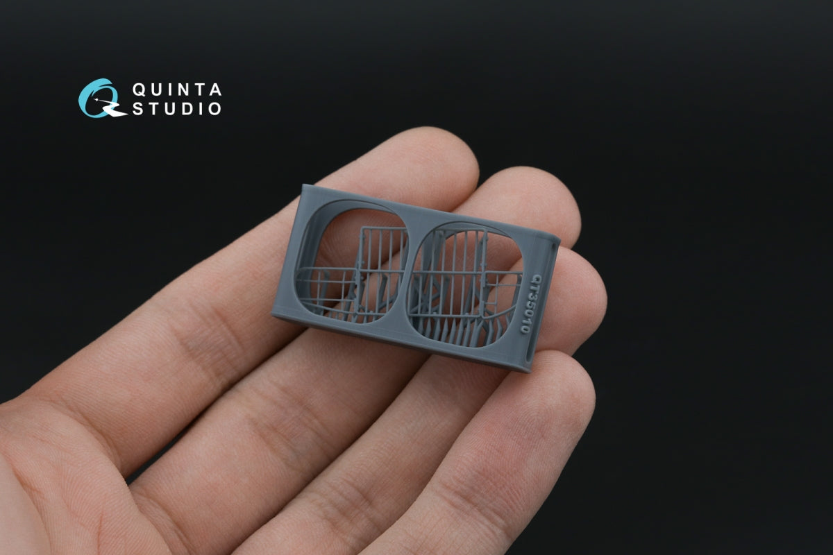 Quinta Studio QT35010 Dodge WC-54 front grille (Zvezda) 1/35 – image 2
