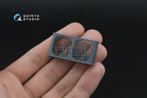 Quinta Studio QT35010 Dodge WC-54 front grille (Zvezda) 1/35 – image 2