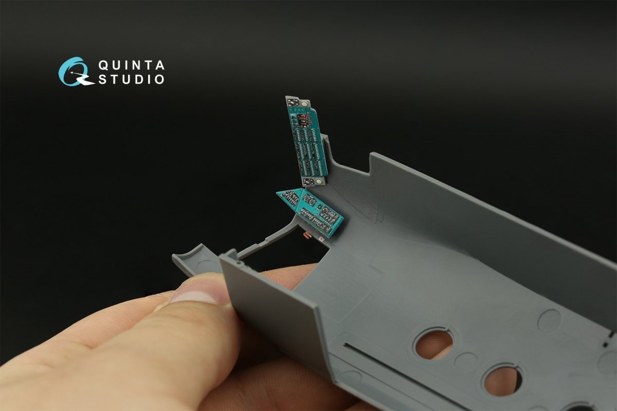 Quinta Studio QD48380 Mi-8MT 3D-Printed &amp;amp; coloured Interior on decal paper (AMK) 1/48 – immagine 11