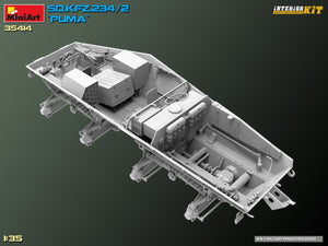 MiniArt 35414 Sd.Kfz. 234/2 PUMA. INTERIOR KIT 1/35 – immagine 36