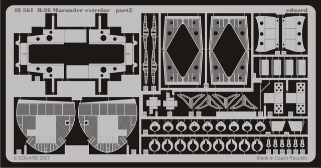 Eduard 48561 B-26 exterior 1/48 (MONOGRAM, REVELL) – Bild 3