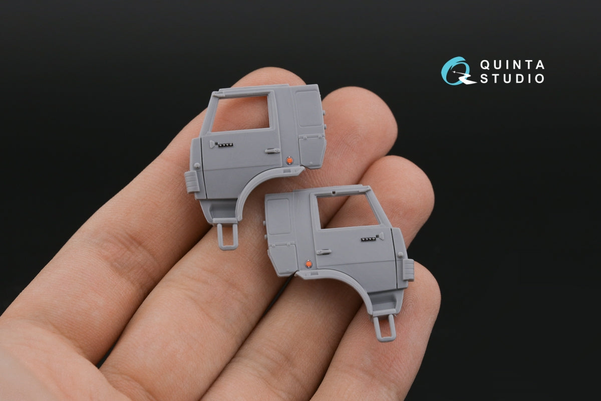 Quinta Studio QD72145 KAMAZ-5350 3D-Printed coloured Interior on decal paper (Zvezda) 1/72 – imagen 9