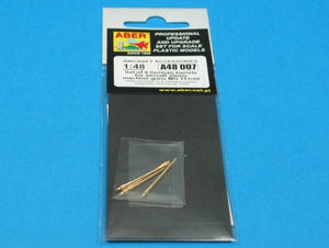 Aber A48 007 Set of 4 barrels for German aircraft 20mm machine guns MG 151/20 1/48 – image 4