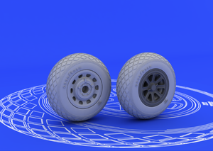 Eduard 648092 P-51 wheels 1/48 – imagen 2