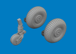 Eduard 672403 Mosquito wheels Tamiya 1/72 – zdjęcie 2