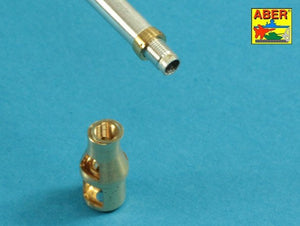 Aber 35L-231 10,5cm KwK L/70 barrel with double baffle muzzle brake for German Pz.Kpfw. VII Lowe 1/35 1/35 – immagine 8