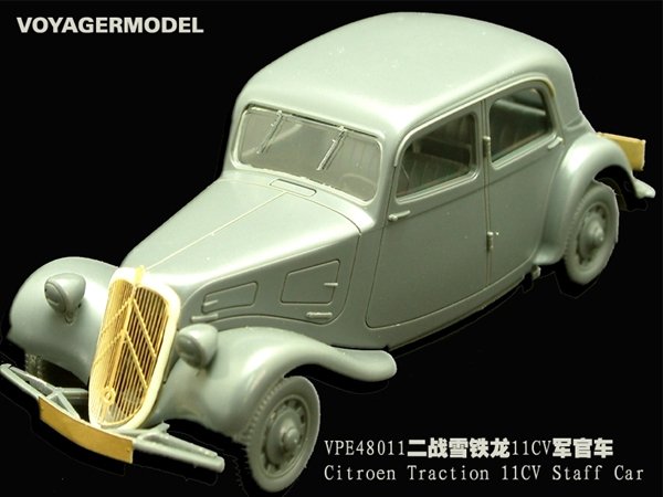 Voyager Model VPE48011 Citroen Traction 11CV Staff Car 1/48 – Bild 2