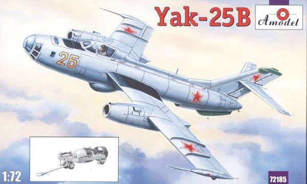 A-Model 72185 YAK-25B 1/72