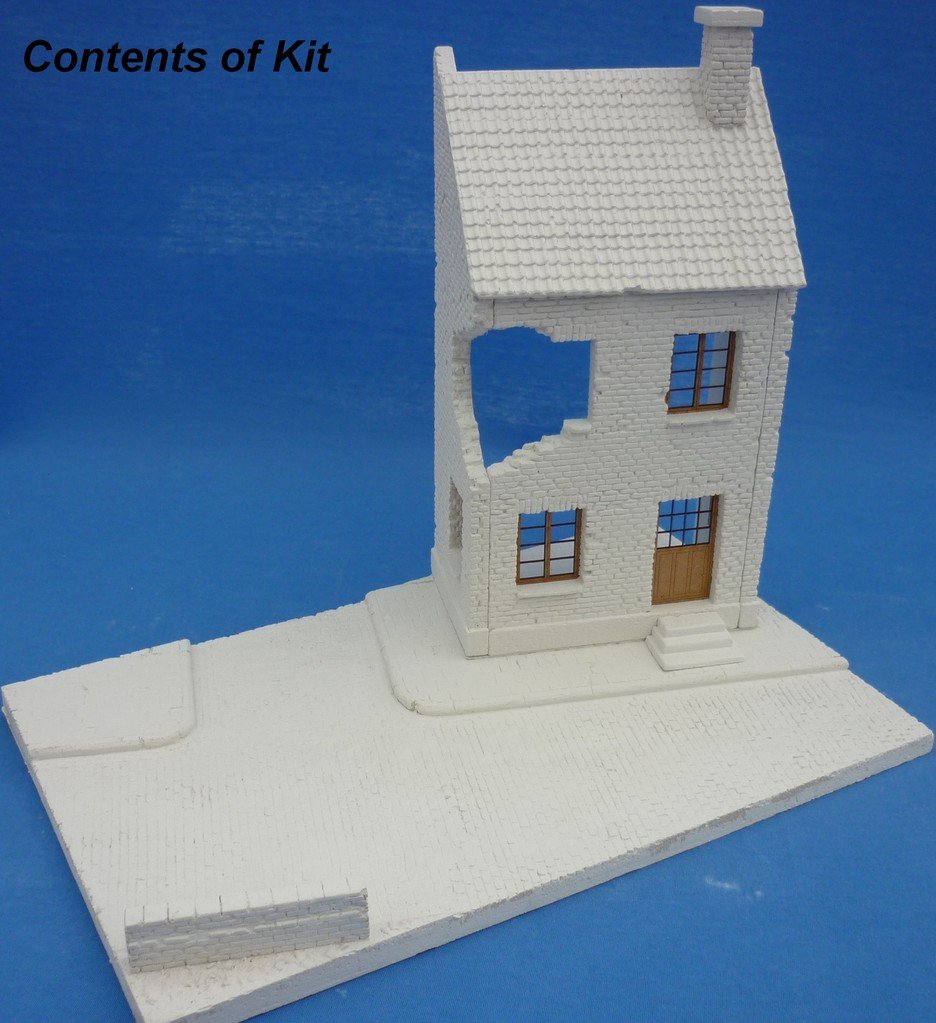 RT-Diorama 35164 Socle de diorama : « Rue de village hollandaise » 1/35 – image 2