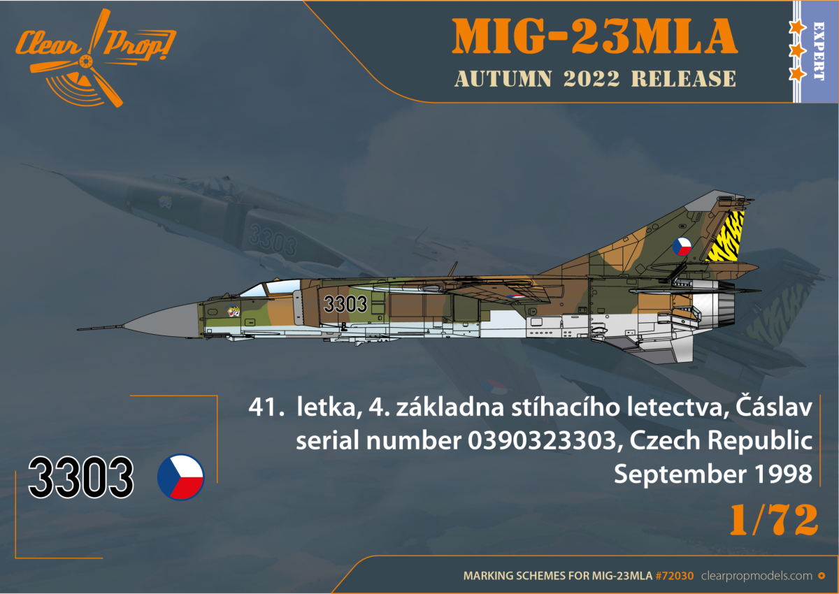 Clear Prop! CP72030 MiG-23MLA Flogger-G EXPERT KIT 1/72 – immagine 2