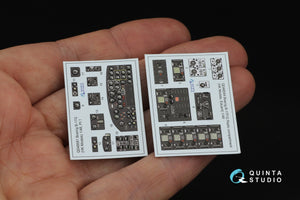 Quinta Studio QDS-48561 Boeing B-17G 3D-Printed &amp;amp; coloured Interior on decal paper (HK models) (small version) 1/48 – zdjęcie 3