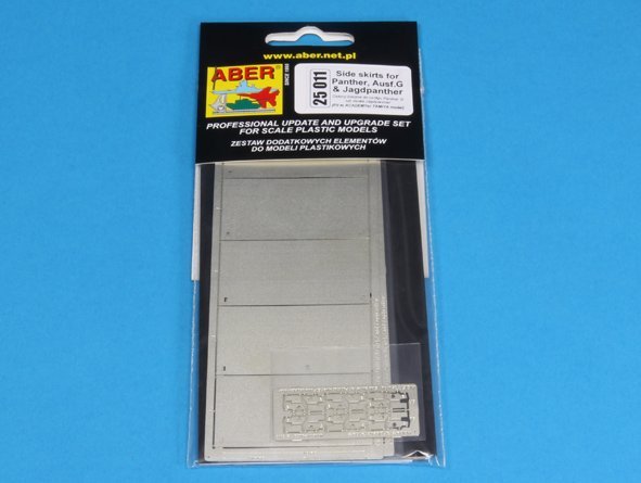 Aber 25011 Side skirts for Panther G/Jagdpanther 1/25 – immagine 6