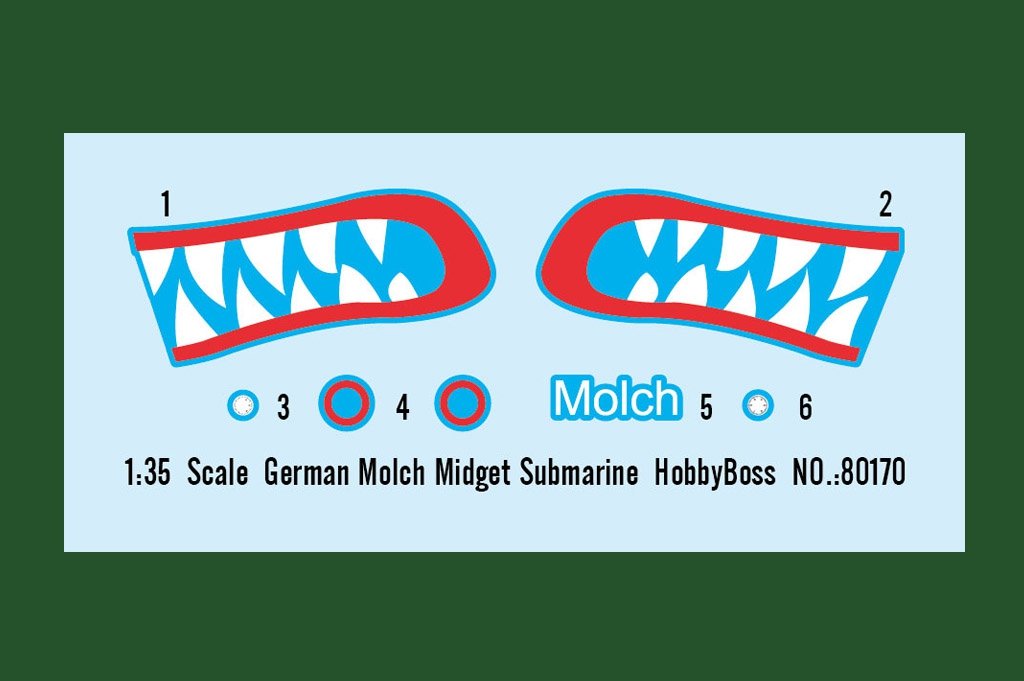 Hobby Boss 80170 Sous-marin de poche allemand Molch 1/35 – image 4