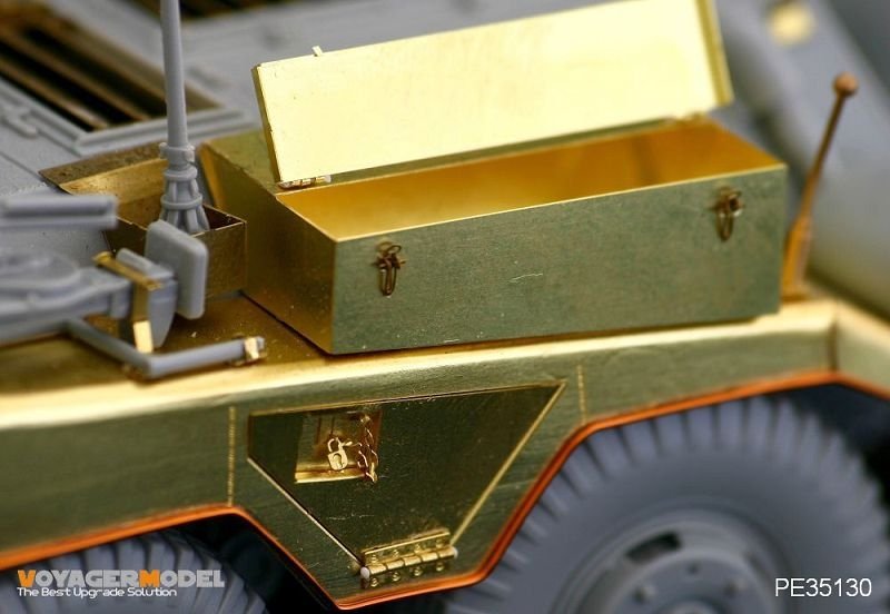 Voyager Model PE35130 Sd.Kfz 234/2 Puma 8 Rad (For DRAGON 6256) 1/35 – immagine 4