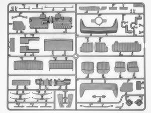 ICM 24024 Type G4 with MG 34 and German Staff Personnel 1/24 – immagine 7