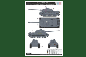 Hobby Boss 82444 German VK4502 (P) Vorne 1/35 – Bild 2