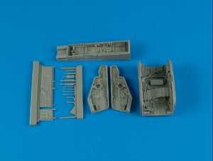 Aires 2072 F-100D Super Sabre, baie de train d&amp;#39;atterrissage, échelle 1/32, Trumpeter