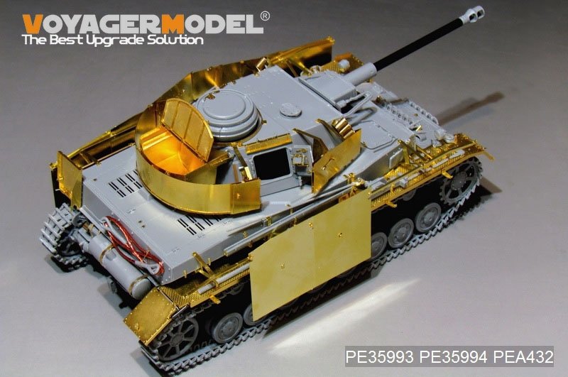 Voyager Model PE35993 WWII German Pz.Kpfw.IV Ausf.G（LateProduction）Basic For Border 35001 1/35 – immagine 10