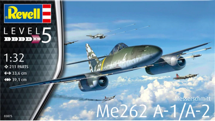 Revell 03875 Me262 A-1 Jetfighter 1/32 