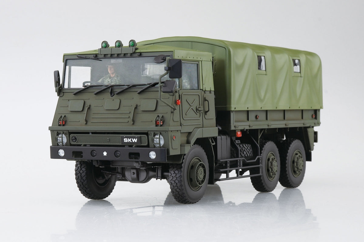 Aoshima 05894 Isuzu SKW-464 MILITARY#2 3 1/2t Truck 1/35 – zdjęcie 4