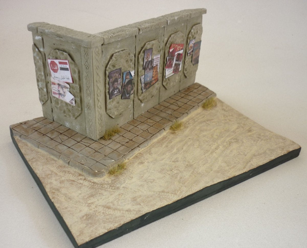 RT-Diorama 35270 Diorama-Base: &amp;quot;The corner&amp;quot; (Iraq) 1/35 – immagine 7