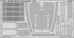Eduard 32377 Mosquito Mk. IV exterior/ engines 1/32 HK MODELS – immagine 2