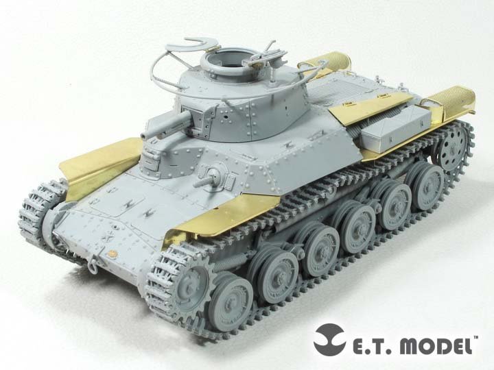 E.T. Model E35-270 IJA Type 97 Medium Tank&amp;quot;Chi-Ha&amp;quot;(Early Production) For DRAGON Smart Kit 1/35 – immagine 2