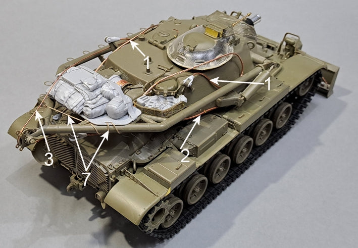 Eureka XXL ER-3571 Upgrade kit for the M728 Combat Engineer Vehicle fit to AFV Club 35254 1/35 – immagine 12
