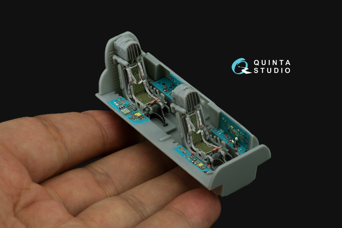 Intérieur imprimé en 3D et coloré sur papier décalcomanie Quinta Studio QD48504 MiG-31B (Hobby Boss) 1/48 – image 10