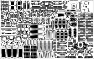 Pontos 35022F1 BISMARCK 1941 Detail Up Set 1/350 – immagine 23