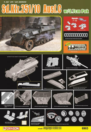 Dragon 6983 Sd.Kfz.251/10 Ausf.C w/magic track 1/35 – image 2