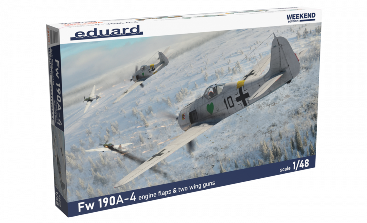 Eduard 84117 Fw 190A-4 w/ engine flaps &amp;amp; 2-gun wings 1/48 – immagine 2