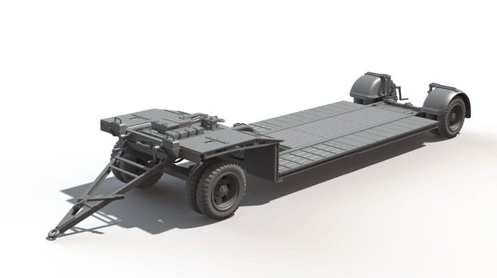 Das Werk DW35002 Sonderanhänger 115 10 Ton Tank Trailer Sd.Ah. 115 1/35 – imagen 2