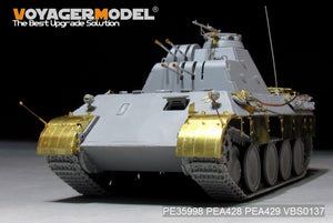 Voyager Model PE35998 WWII German FlaKPanzer V FlaKvierling 20mm MG 151/20 Basic For TAKOM 2105 1/35 – immagine 2