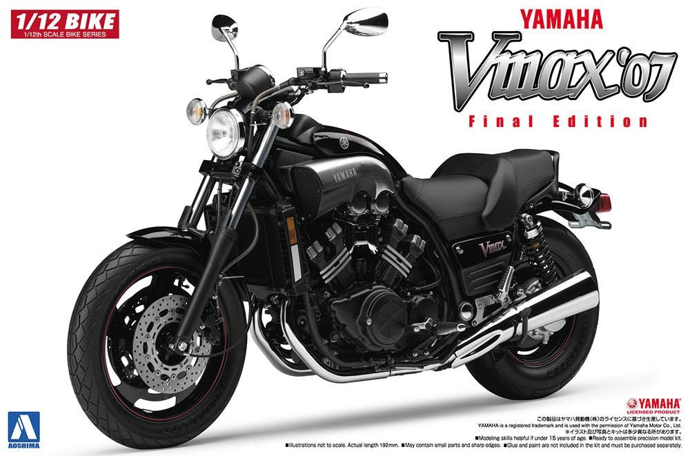 Aoshima 05165 YAMAHA VMAX07 FINAL EDITION 1/12