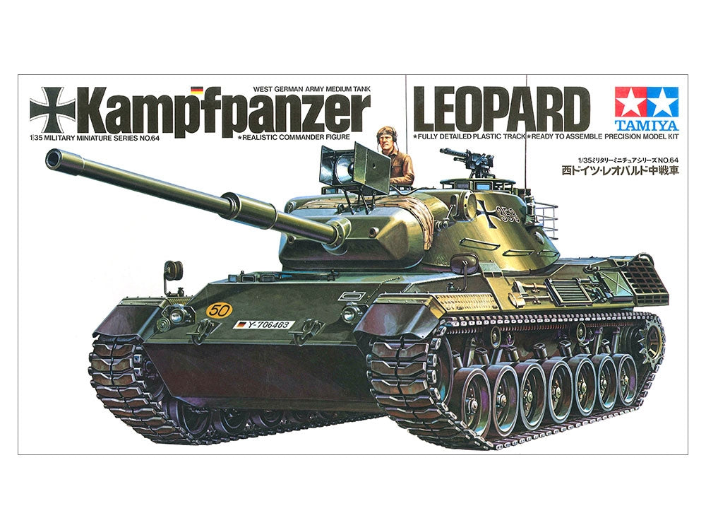 Tamiya 35064 West German Leopard Medium Tank 1/35 – image 2