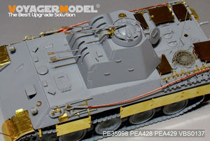 Voyager Model PE35998 WWII German FlaKPanzer V FlaKvierling 20mm MG 151/20 Basic For TAKOM 2105 1/35 – immagine 11