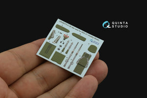 Intérieur imprimé en 3D et coloré sur papier décalcomanie Quinta Studio QD48505 MiG-31BM (Hobby Boss) 1/48 – image 6