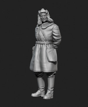 Panzer Art FI35-128 Soviet tank officer in sheepskin coat No.1 1/35 – imagen 2