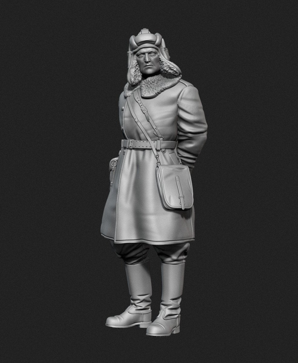 Panzer Art FI35-128 Soviet tank officer in sheepskin coat No.1 1/35 – imagen 2