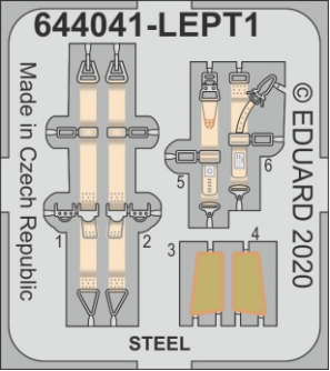 Eduard 644041 Me 262A LööK 1/48 TAMIYA – zdjęcie 2