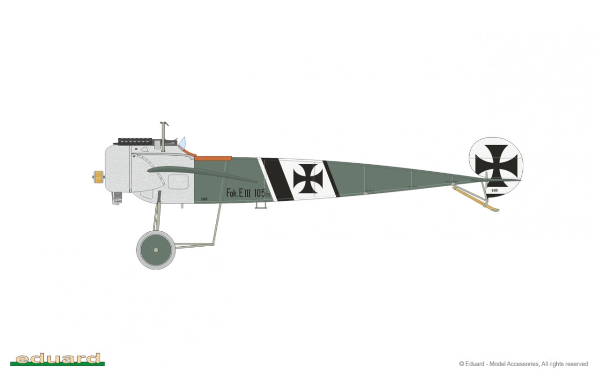 Eduard 8419 Fokker E. III 1/48 – immagine 12