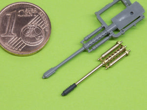 Maquette Master AM-48-125 AH-64 Apache - Canon mitrailleur M230 (30 mm), tubes Pitot et antenne de queue (résine, photodécoupe et pièces tournées) 1/48 – image 5