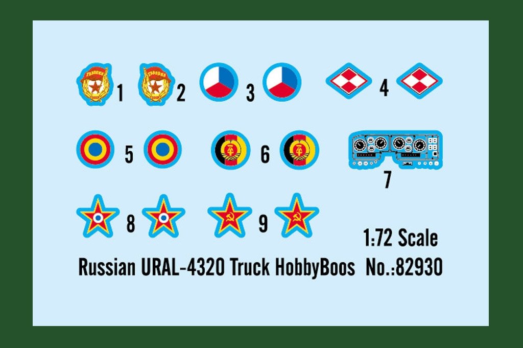 Hobby Boss 82930 Camion russe URAL 4320 1/72 – image 2