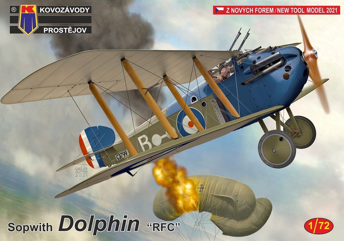 Kovozavody Prostejov KPM0273 Sopwith Dolphin “RFC” 1/72