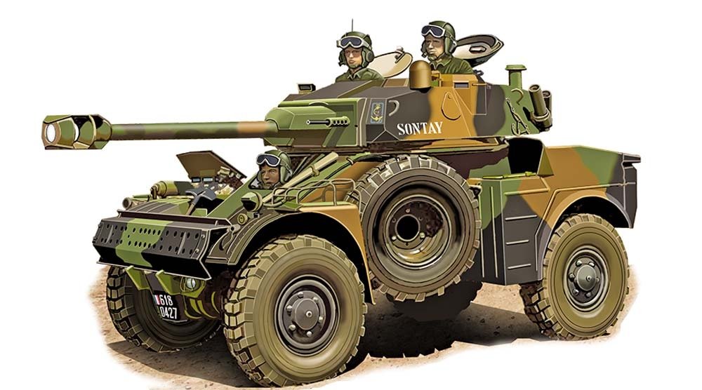 ACE 72456 AML-90 Voiture blindée légère (4x4) 1/72