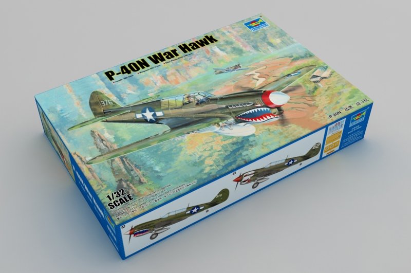Trumpeter 02212 P-40N War Hawk 1/32 – image 2