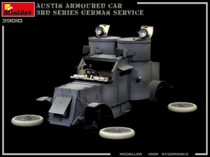 Miniart 39010 AUSTIN ARMOURED CAR 3rd SERIES: GERMAN, AUSTRO-HUNGARIAN, FINNISH SERVICE. INTERIOR KIT 1/35 – immagine 5