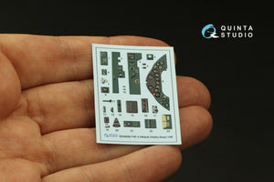 Quinta Studio QD48006 F4F-4 Wildcat 3D-Printed coloured Interior on decal paper (HobbyBoss) 1/48 – immagine 4